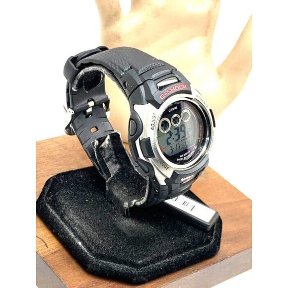 Casio Men's Watch GWM500A-1 G-Shock Solar Silver Black Resin 46mm Sport … - Picture 2 of 14